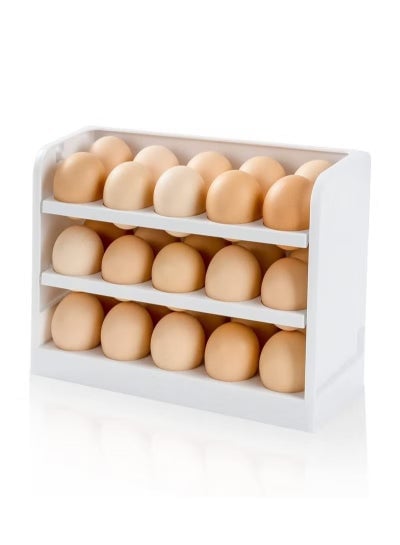 3-Layers Egg Holder 30 Count Space Saver