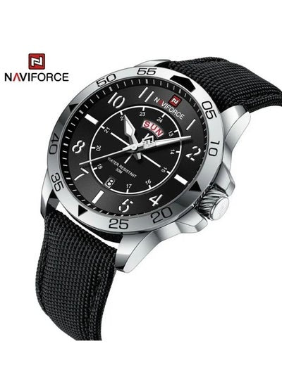 Naviforce Wristwatch Men's Sports Fashion Model NF9204N Nylon Waterproof System
