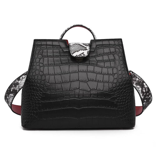 WOMEN-CROSSBODYBAG-H717 - Black - Large