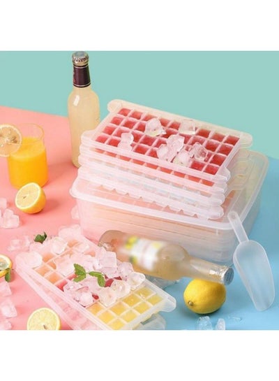 Container Ice Cube Tray with Shovel