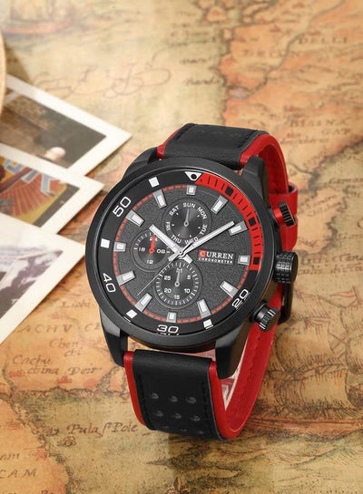 ساعة يد رياضية أنالوج WT-CU-8250-R للرجال