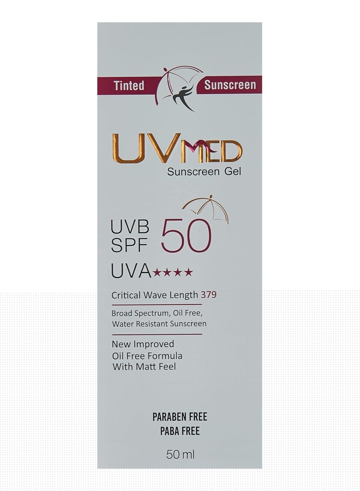 Uvmed Sunscreen Gel 50ml