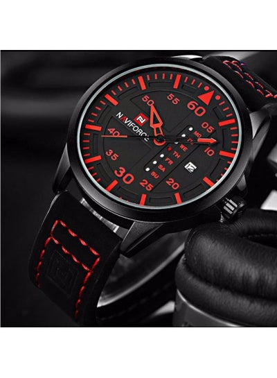 NAVIFORCE 9074 BYBN Quartz men Watches Original Genuine Leather Wristwatch OEM ODM Customized Date Quartz Male Clock