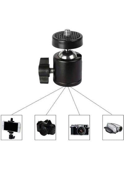 حامل ثلاثي القوائم على شكل كرة صغيرة دوارة لكاميرات DSLR