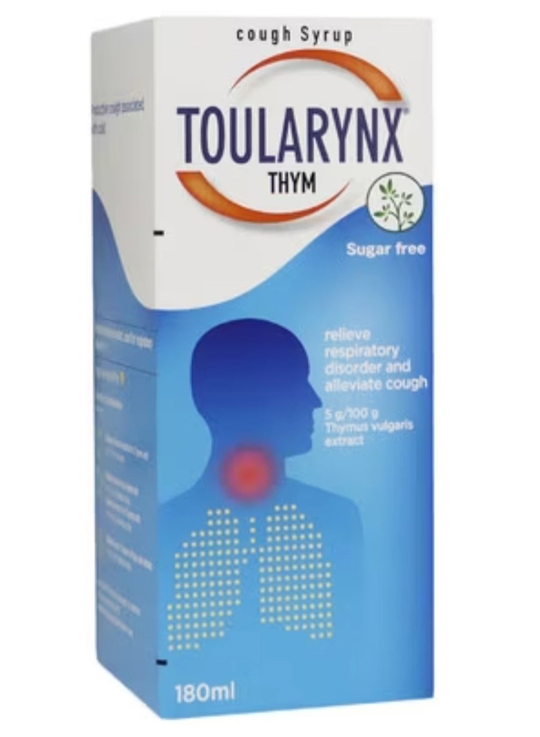 Qualiphar Toularynx Thym Cough Syrup 180ml