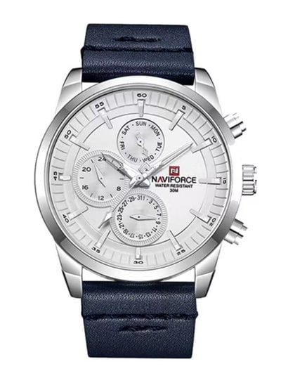 Men's NF9148swbe Leather Analog Watch