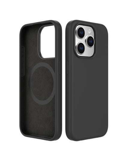 iPhone 15 Pro Max Magsafe Silicone Case with Military-Grade Protection & Premium Quality MagSafe Silicone Case Support Wireless Charging 6.7 inches