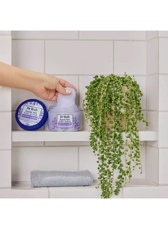 Dr Teal's Epsom Salt Body Scrub Lavender, 454G