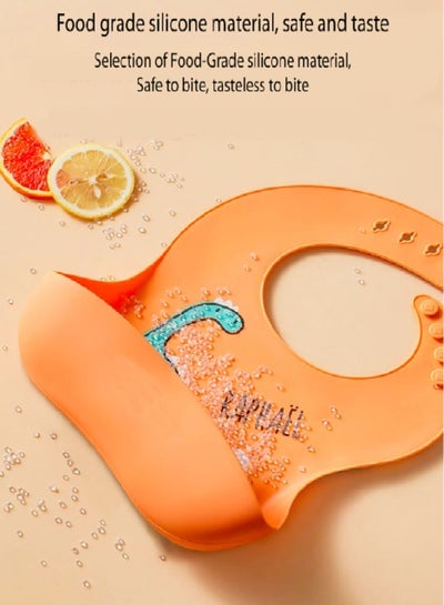 Baby Bibs Silicone Bibs Odor Resistant Feeding Bibs Soft Adjustable Waterproof, Mother And Baby Supplies Baby Bib Waterproof Children Silicone Bib
