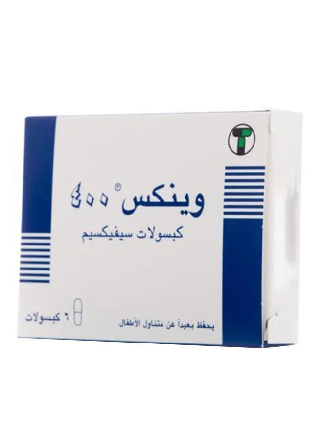 Winex 400Mg Cap 6S