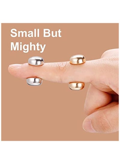 4-piece Hijab Magnetic Pins Multifunctional Strongest Commercial Strength Colourful Scarf Small Pins for Women Round Shape