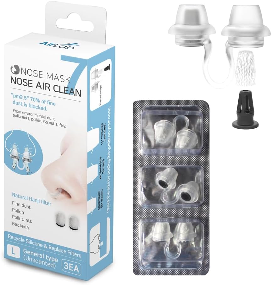 Airlab Nose Mask Air Clean 7 Size ( L ) 3X20S