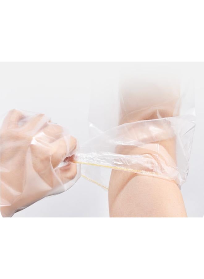 10 Pieces Disposable Extended Thickened Arm Gloves Household Dishwashing TPE Gloves Food-grade 60cm Waterproof Antifreeze