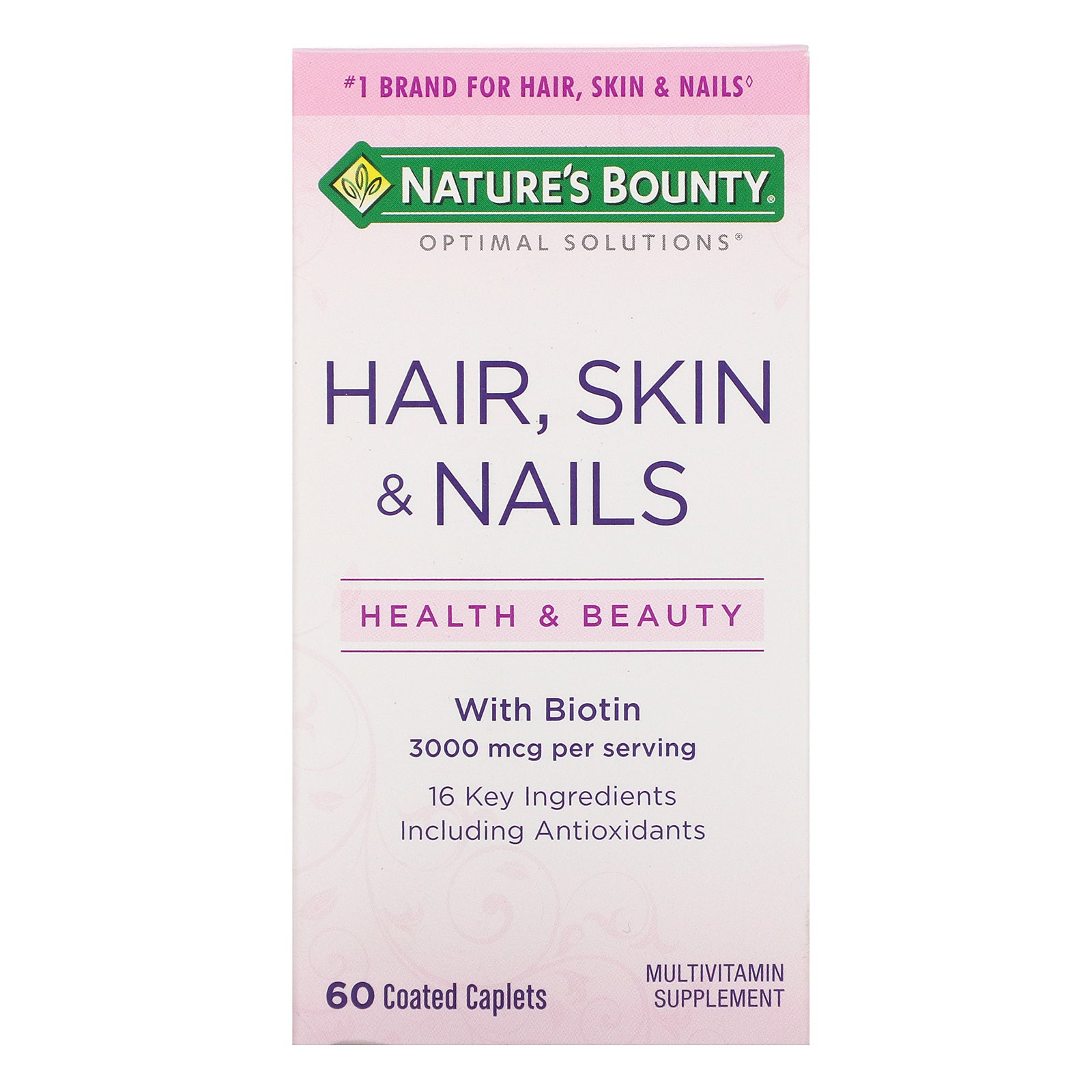 Natures Bounty Hair Skin And Nail Tab 60S