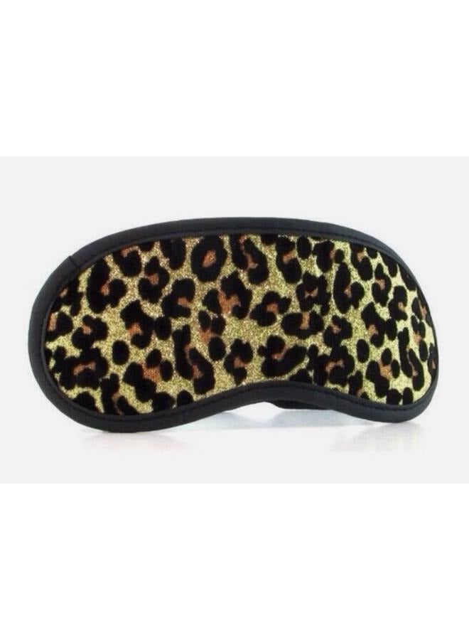 Leopard Print Soft and Comfortable Traveling Sleeping Eye Mask
