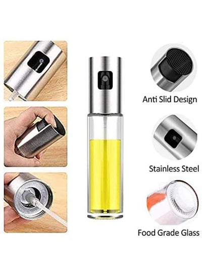 Grilling Oil Sprayer Kitchen Glass Bottle