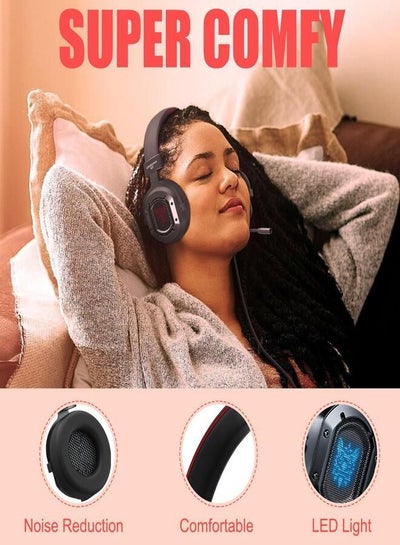 ONIKUMA K3 Stereo Gaming Headset - Black