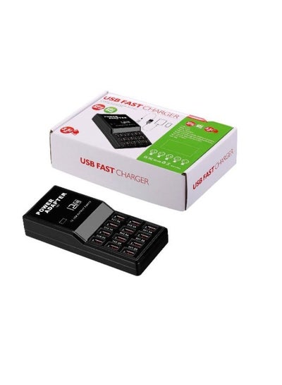 12 USB Port Fast Charging Power Adapter