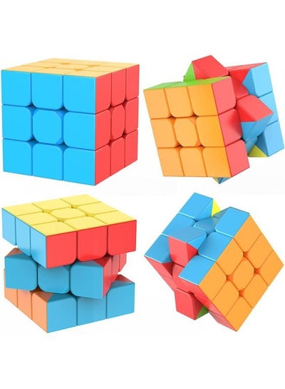 لعبة ألغاز المكعبات السحرية 3×3 لعبة تحفيز الدماغ للأطفال