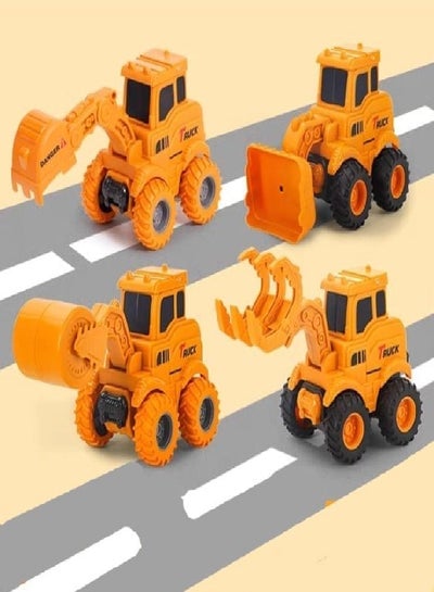 Construction Vehicles Toy Set Big size 4 PCS