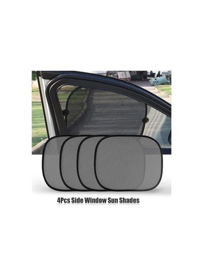 5 Pieces Car Side Rear Window Sun Shades