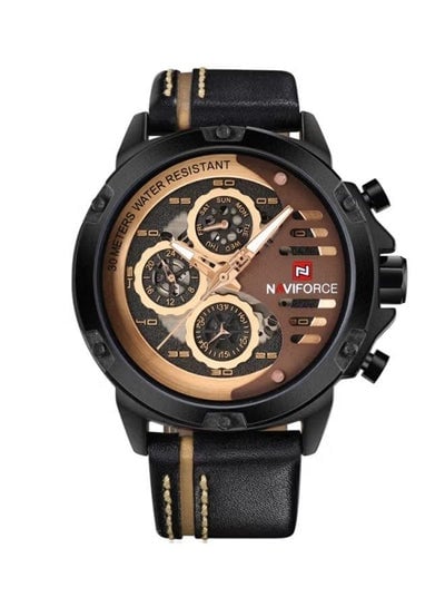 Men's NF9110 Men's Leather Chronograph Watch