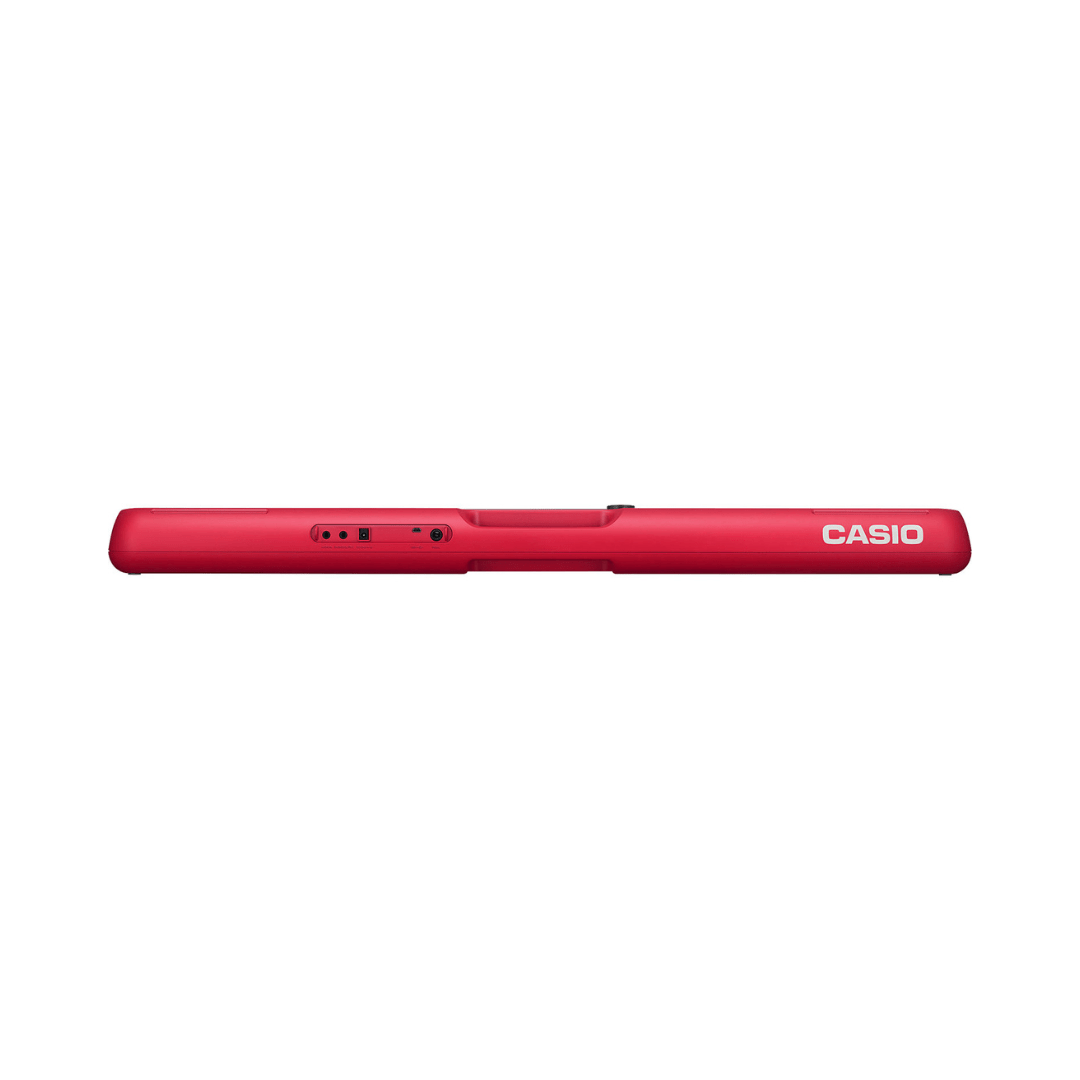 لوحة مفاتيح محمولة Casio CT-S200 مكونة من 61 مفتاحًا (أحمر)