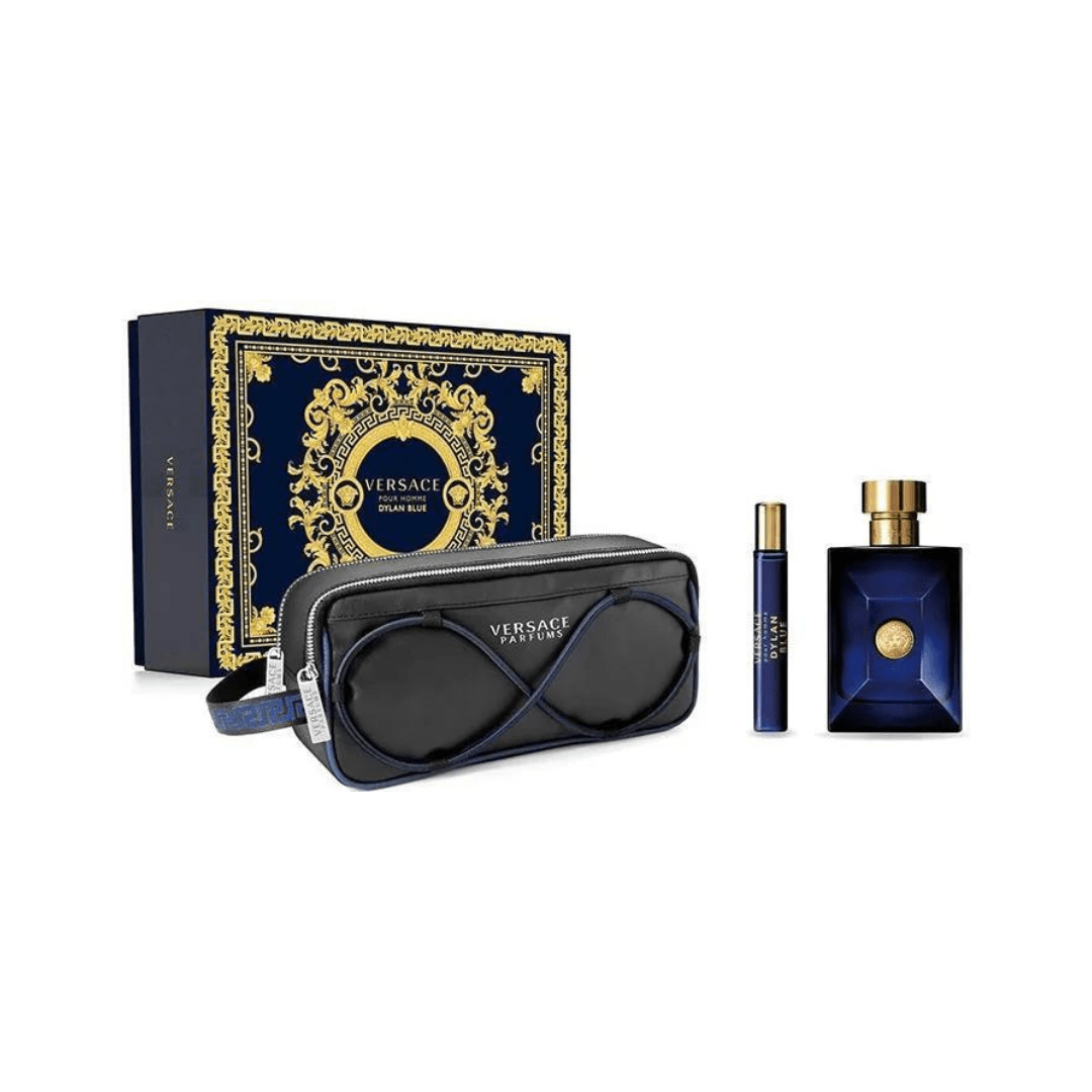 Versace Pour Homme Dylan Blue 3-Piece Bag Set