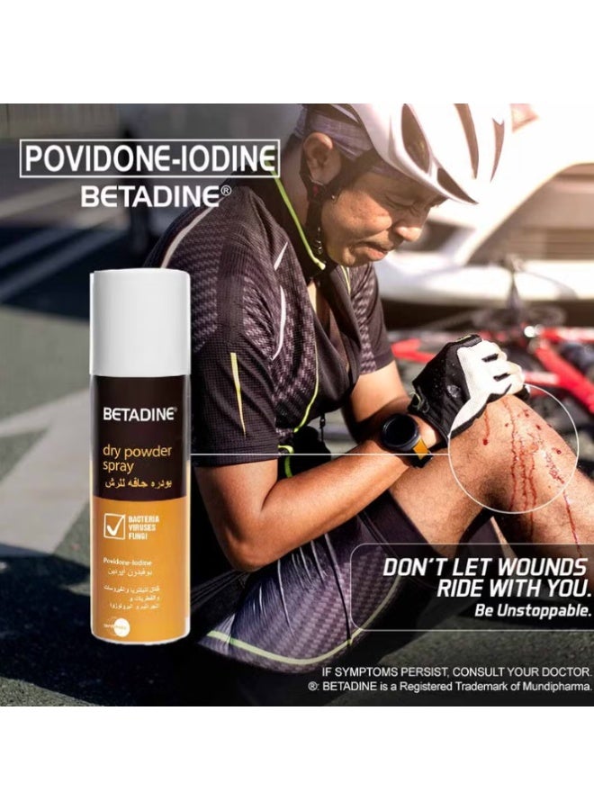 Betadine Povidone Iodine Dry Powder Spray 55g