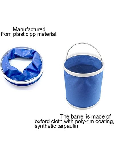 2 Pieces Multi-purpose Folding Bucket Storage or Hauling of Water for Outdoor