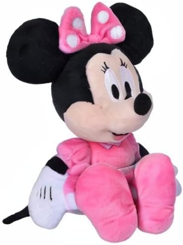 Simba Disney Official - DISNEY MICKEY MOUSE REFRESH CORE MINNIE, Pink, white, 25CM