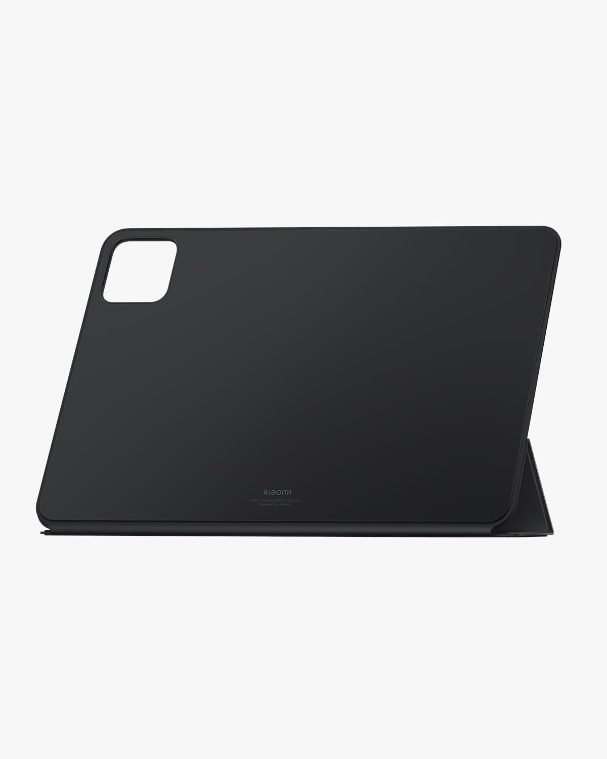 Xiaomi Pad 6 Keyboard Arabic version,Magnetic Keyboard,64-Key Layout,1.3Mm Key,Pogo Pin,Patterned PU Leather Cover for Xiaomi Pad 6 Pad 6 Pro 11 Inch-Black