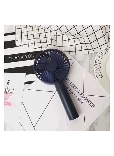 DIMO N9 handheld small electric fan mini rechargeable portable fan USB charging desk handheld small electric fan - Blue