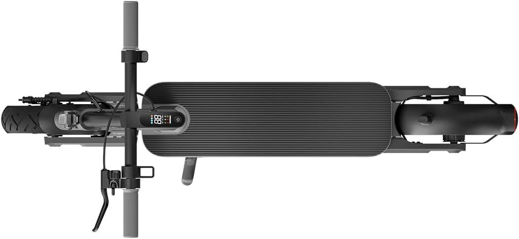 Xiaomi Electric Scooter 4 Ultra Black with Dual Suspension System up 25 Km/H Maximum Speed | 70km Super long range battery life | Xiaomi DuraGel 10 Inch Tire 2023 Model, 1260X1200mm