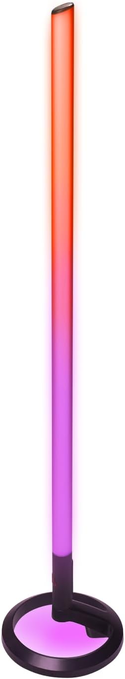 JBL PartyLight Stick - شريط إضاءة حفلات محمول بتقنية البلوتوث لمكبرات صوت PartyBox، إضاءة LED RGB بزاوية 360 درجة، بطارية تدوم حتى 8 ساعات، مقاومة للماء IPX4، متوافقة مع تطبيق PartyBox، 1.15 كجم/1.081 متر