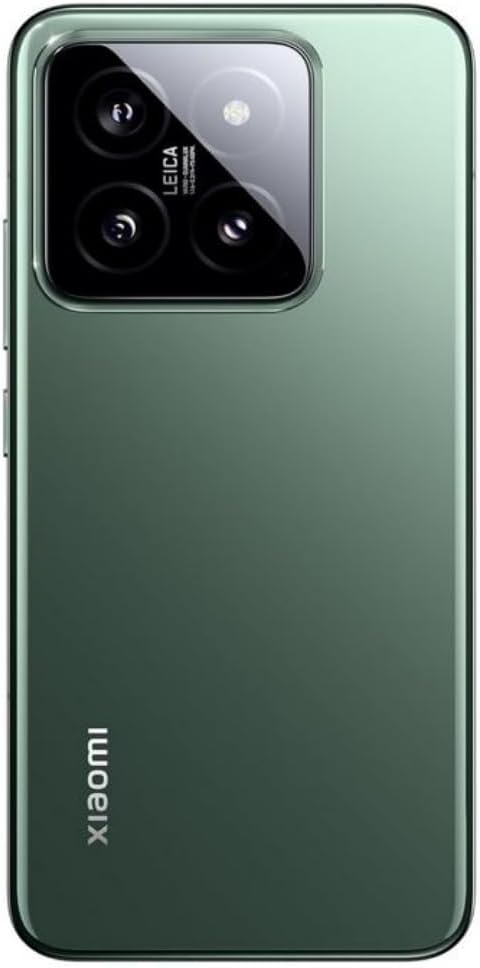 Xiaomi 14 5G Mobile, Jade Green (12Gb Ram+512 Gb) | Snapdragon 8 Gen 3| 6.36" Amoled 120Hz display | Leica Triple Lens Camera 50+50+50MP, 32MP Front camera