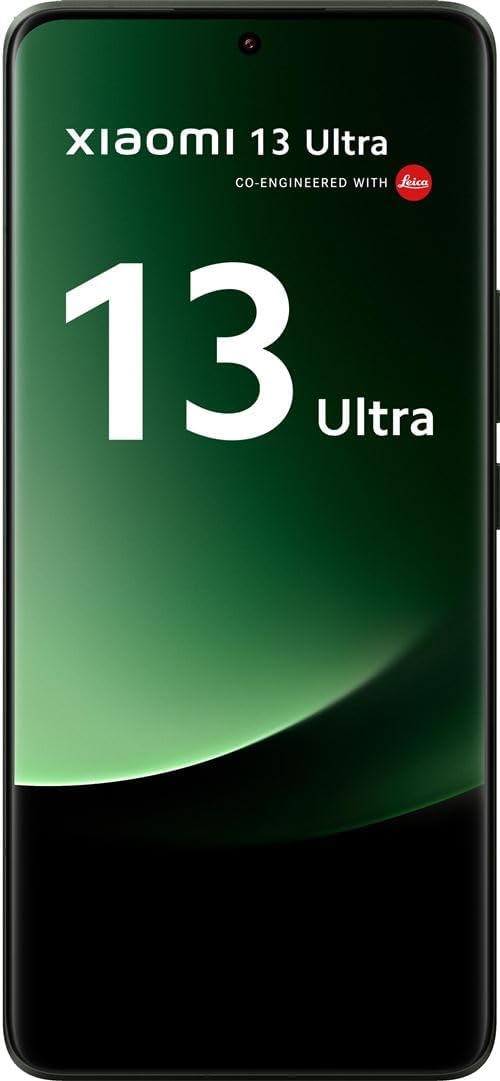 Xiaomi 13 Ultra Dual-SIM 512GB ROM + 16GB RAM (Only GSM | No CDMA) Factory Unlocked 5G Smartphone (Olive Green) - International Version