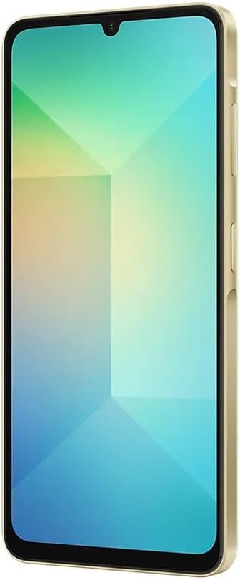 Samsung Galaxy A06 LTE, Android Smartphone, Dual SIM Mobile Phone, 6GB RAM, 128GB Storage, Gold (UAE Version)