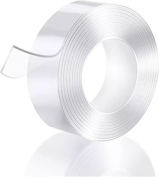 Hexar Double SidedAdhesive Tape Washable Waterproof Mounting Transparent Acrylic(3CMx5Mx2MM)