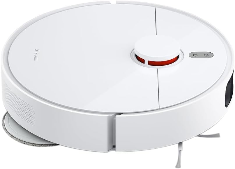 Xiaomi Robot Vacuum S10+| Dual Pad Pressure | Powerful Suction Fan Blower- 4000pa| Smart 3D obstacle avoidance | with a 5200mAh Battery capacity |Remote control via Xioami Home App Control | White