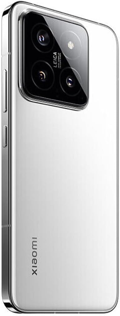 Xiaomi 14 5G Mobile,White (12Gb Ram+512 Gb) | Snapdragon 8 Gen 3| 6.36" Amoled 120Hz display | Leica Triple Lens Camera 50+50+50MP, 32MP Front camera