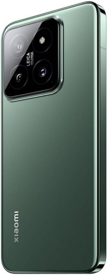 Xiaomi 14 5G Mobile, Jade Green (12Gb Ram+512 Gb) | Snapdragon 8 Gen 3| 6.36" Amoled 120Hz display | Leica Triple Lens Camera 50+50+50MP, 32MP Front camera