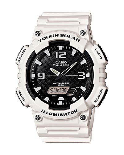 Tough Solar Illuminator Watch for Men by Casio, Analog/Digital, Resin