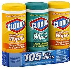 Clorox Citrus Blend Bleach-free Cleaning Wipes - 35 Wipes, Pack of 3 Pieces