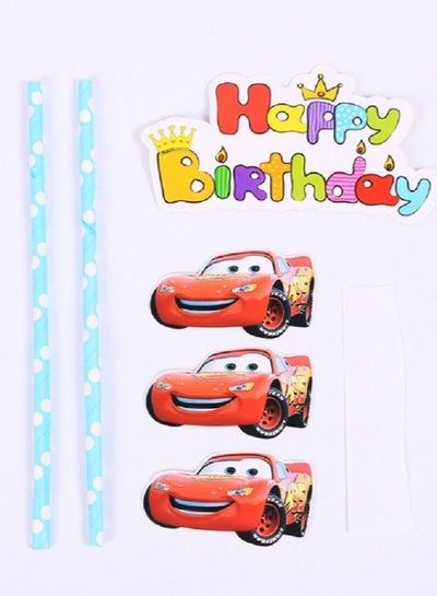 Brain Giggles Mcqueen Theme Disposable Tableware