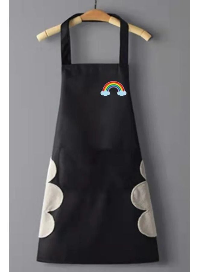Oilproof Kitchen Smock Waterproof Catering Waiter Work Clothes Apron