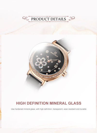 NAVIFORCE Luxury Women Watch Fashion Stainless Steel Waterproof Bracelet Wrist Watches with Date NF5016