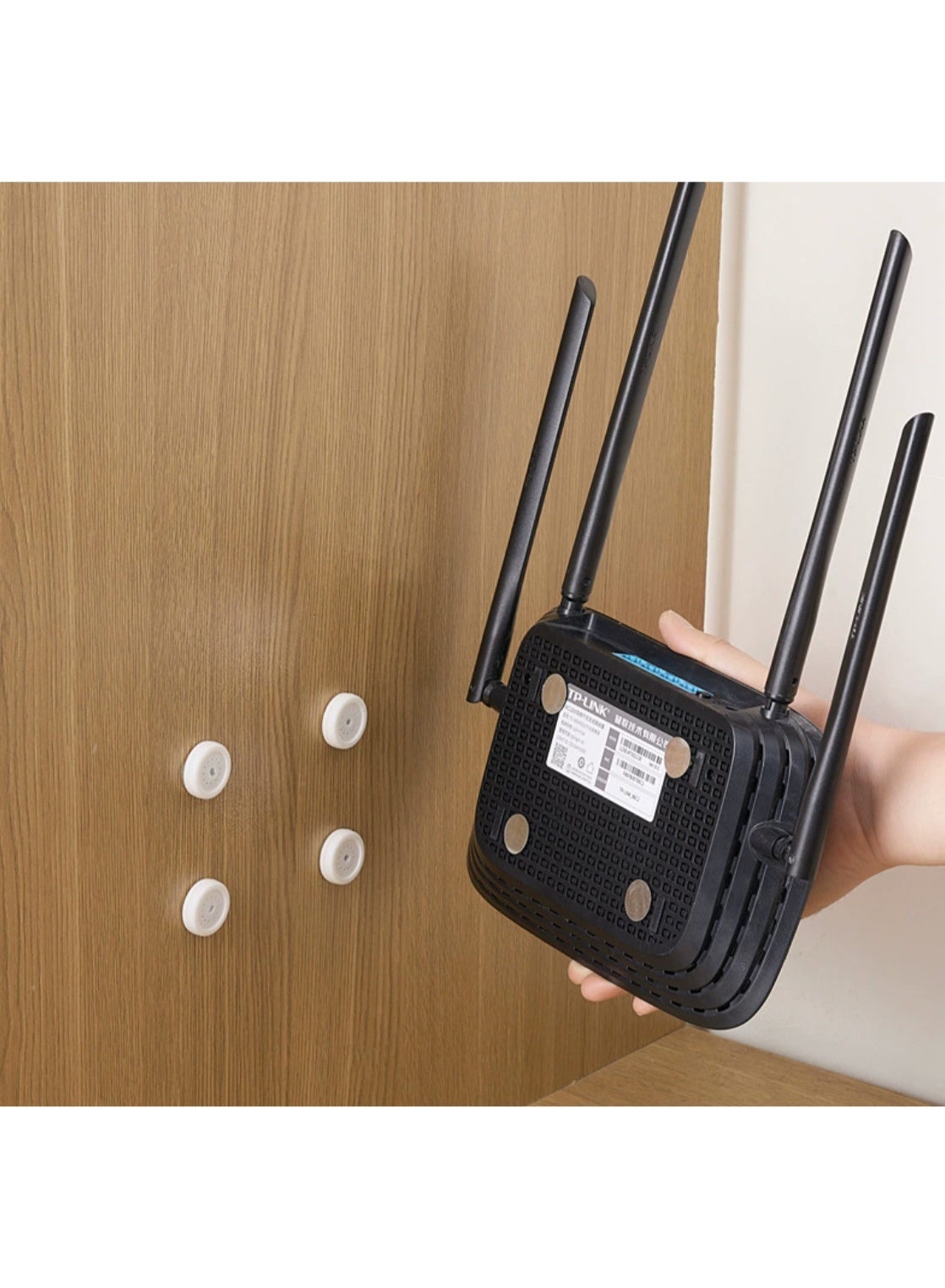 4pieces Multifunctional Wall Mounted Storage, Powerful Magnets for Home Organization, Desk & Drawer Organizer