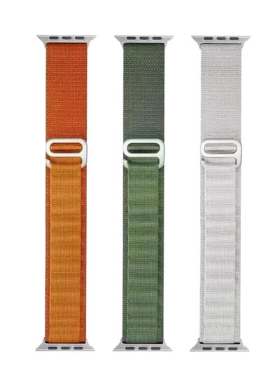 Alpine Loop Apple Watch Band Compatible with 42/44/45/49mm Sizes Stylish and Comfortable Design and Lightweight Polyester