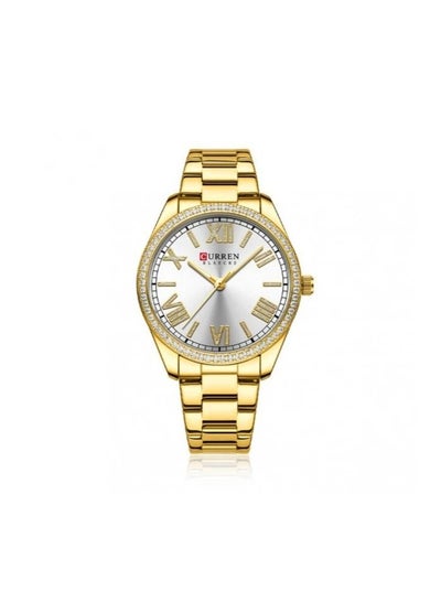 CURREN 9088 Women's Watch Steel Mesh Classic Simple Ladies Quartz Wristwatch With Gift Box